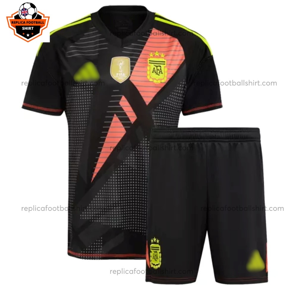 Argentina Goalkeeper Kid Replica Football Kit 2024/25 Front View