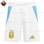 Argentina Home White For Men and Kid Replica Football Kit 2024