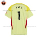 Arsenal Goalkeeper Men Replica Football Shirt 2025/26 RAYA 1 Printed