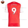 Arsenal Home Men Replica Football Shirt 2025/26 G.Jesus 9 Printed Back View