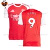 Arsenal Home Men Replica Football Shirt 2025/26 G.Jesus 9 Printed Full View
