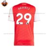 Arsenal Home Men Replica Football Shirt 2025/26 HAVERTZ 29 Printed Back View