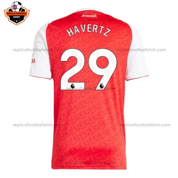 Arsenal Home Men Replica Football Shirt 2025/26 HAVERTZ 29 Printed Back View