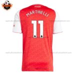 Arsenal Home Men Replica Football Shirt 2025/26 MARTINELLI 11 Printed
