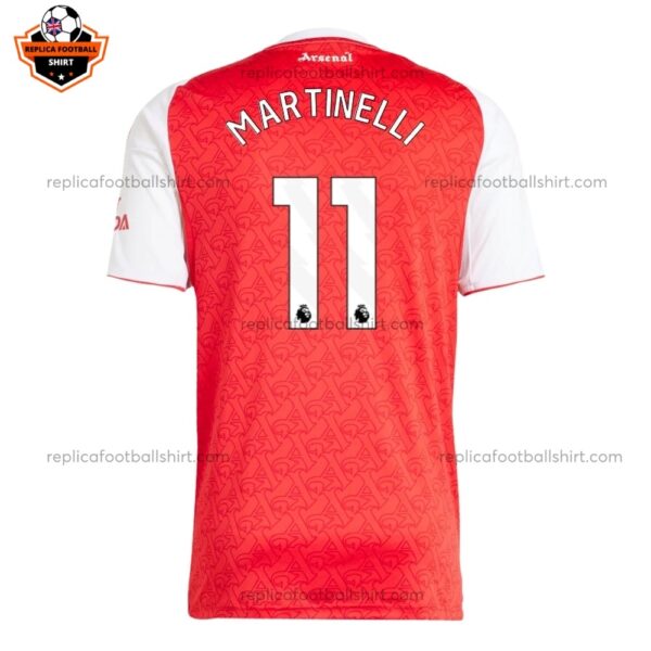 Arsenal Home Men Replica Football Shirt 2025/26 MARTINELLI 11 Printed Full View