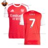 Arsenal Home Men Replica Football Shirt 2025/26 SAKA 7 Printed Full View
