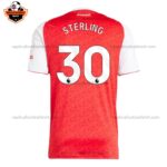 Arsenal Home Men Replica Football Shirt 2025/26 Sterling 30 Printed