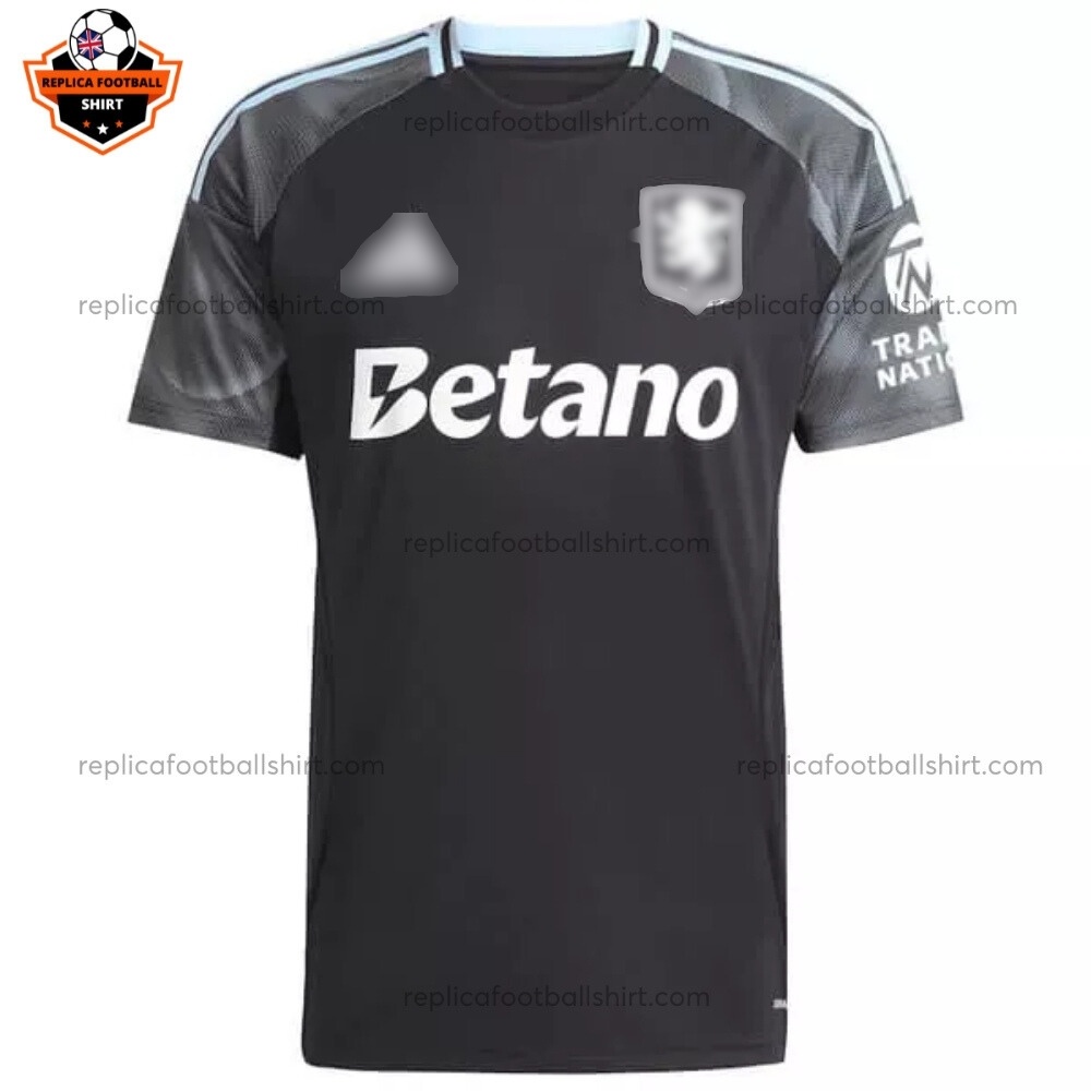 Aston Villa Away Men Replica Football Shirt 2025/26 - Front View