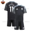 Aston Villa Away Kid Replica Football Kit 2025/26 WATKINS 11 Printed Full View