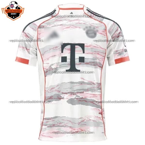 Bayern Munich Away Men Replica Football Shirt 2025/26 - Front View