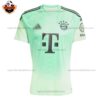 Bayern Munich Green Goalkeeper Men Replica Football Shirt 2025/26 Front View