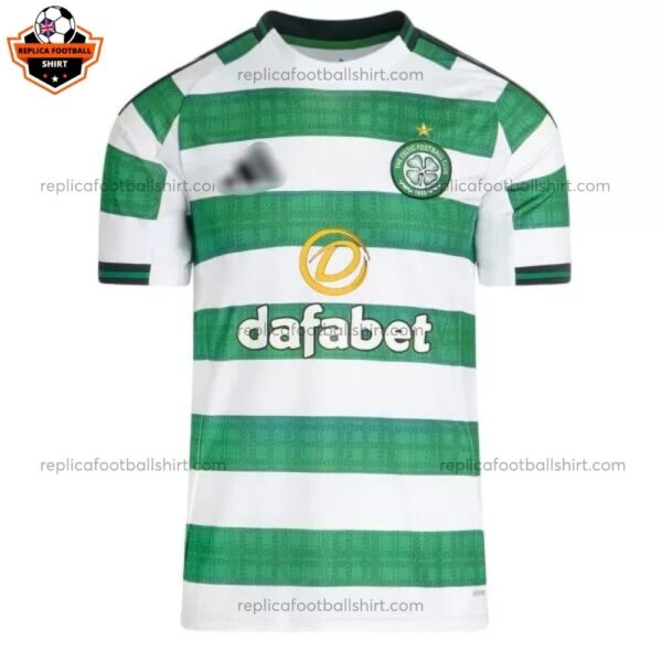 Celtic Home Men Replica Football Shirt 2025/26 - Front View