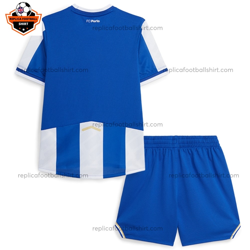 FC Porto Home Kid Replica Football Kit 2025/26 Back View