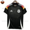 Germany Black Pre-Match Men Replica Football Shirt 2024 - Front View