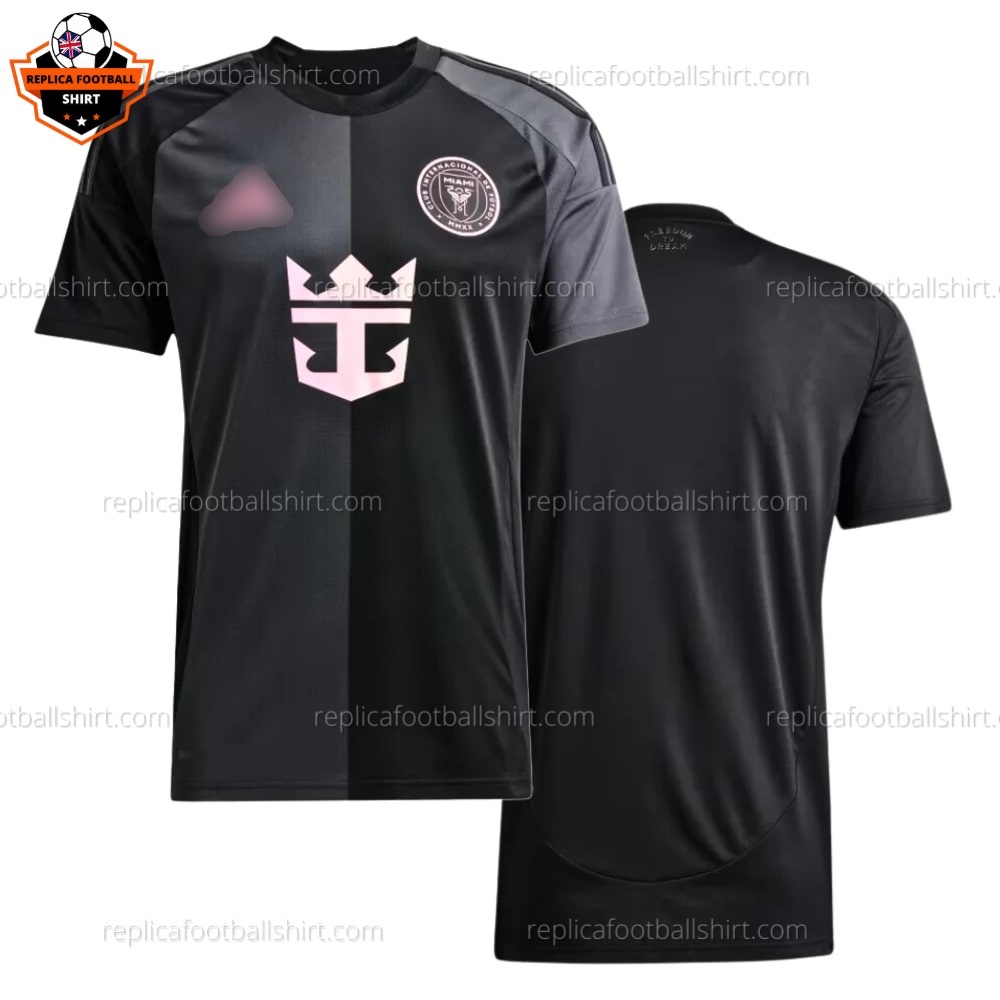 Inter Miami Away Men Replica Football Shirt 2025/26 - Over View