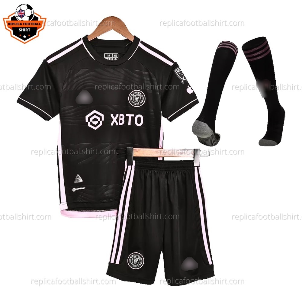 Inter Miami Away Kid Replica Football Kit 2023/24 - Front View