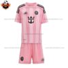 Inter Miami Home Men And Kid Replica Football Kit 2025/26 - Front View