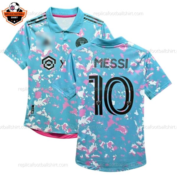 Inter Miami Third Men Replica Football Shirt 2023/24 MESSI 10 - Over View