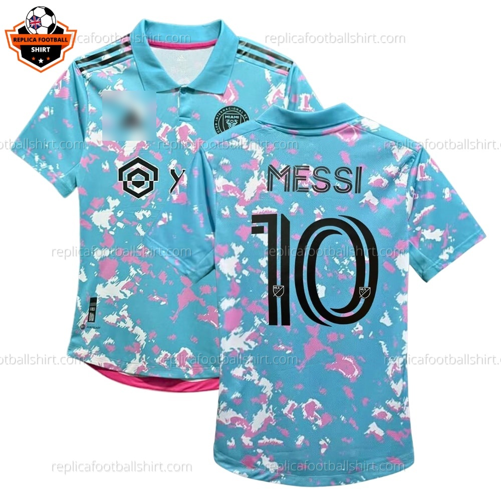 Inter Miami Third Men Replica Football Shirt 2023/24 MESSI 10 - Over View