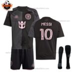 Inter Miami Away Kid Replica Football Kit 2024/25 MESSI 10 Printed