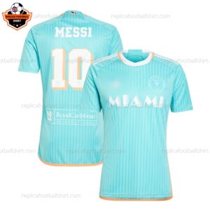 Inter Miami MESSI 10 Third Men Replica Football Shirt 2024/25 Printed - Over View