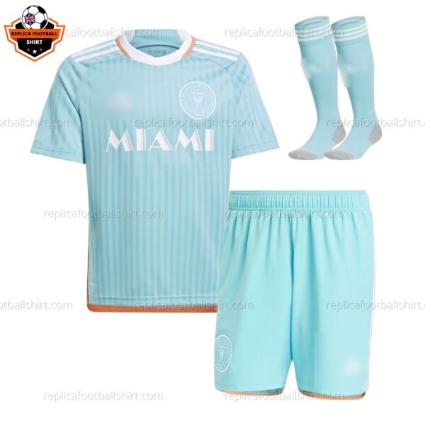 Inter Miami Third Kid Replica Football Kit 2024/25 - Front View