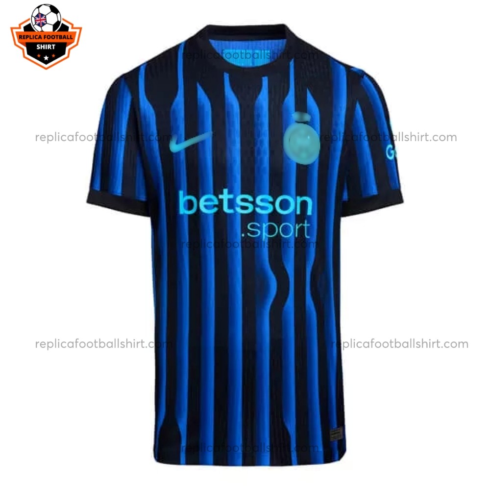 Inter Milan Home Men Replica Football Shirt 2025/26 Front View