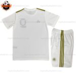 Italy 125 Anniversary White Kids World Cup Replica Football Kit 2023