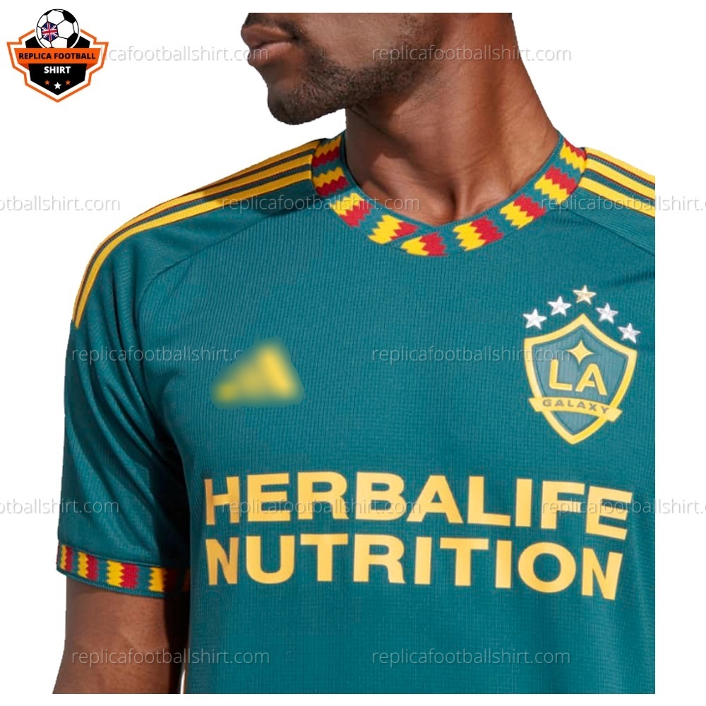 LA Galaxy Away Men Replica Football Shirt 2023/24 - Front View