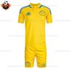 Leeds United Away Kid Replica Football Kit 2024/25 - Front View