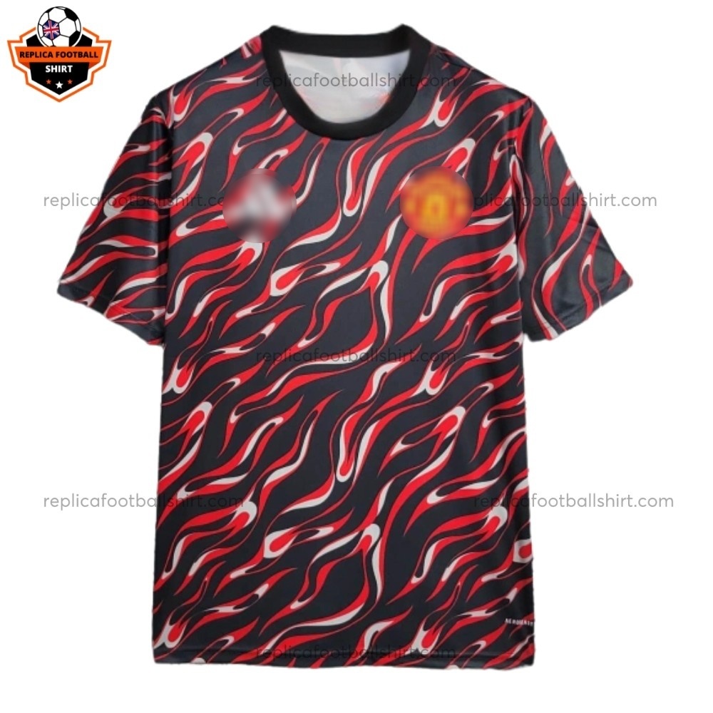 Manchester United Pre Match Men Replica Football Shirt 2025/26 - Front View