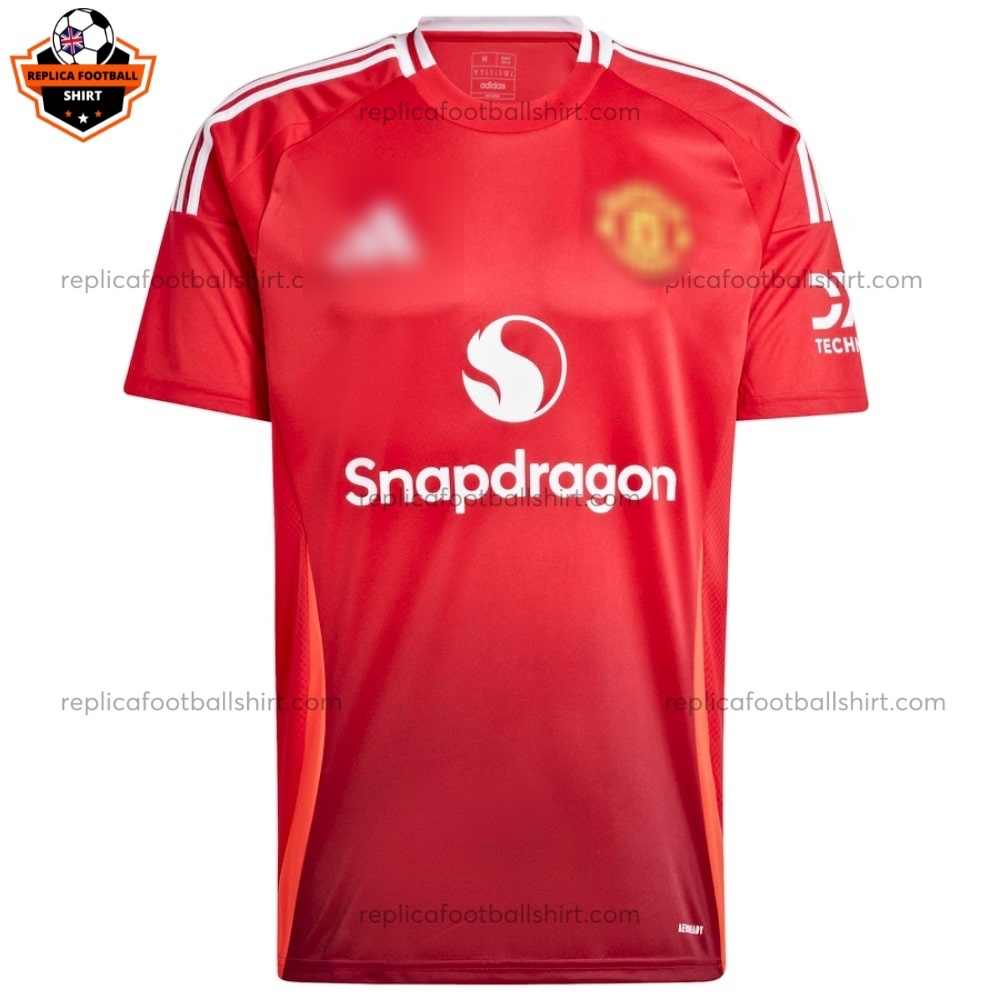 Manchester United Home Men Replica Football Shirt 2024/25 - Front View