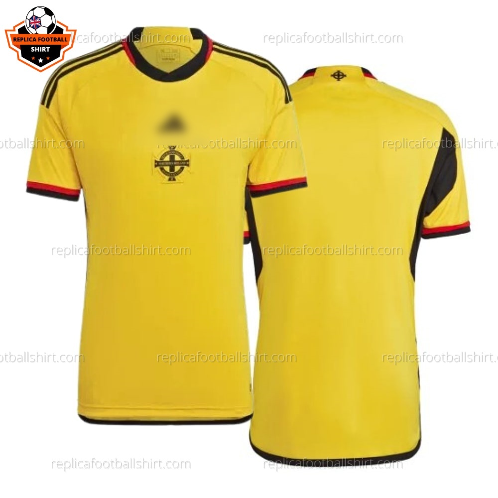 Northern Ireland Away Men Replica Football Shirt 2023 - Over View