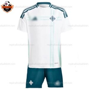 Northern Ireland Away Kid Replica Football Kit 2024 - Front View