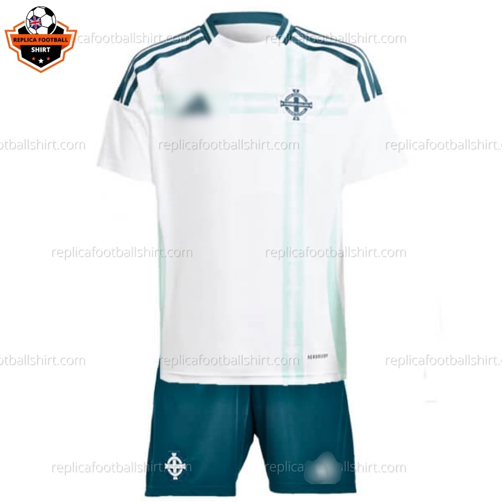 Northern Ireland Away Kid Replica Football Kit 2024 - Front View