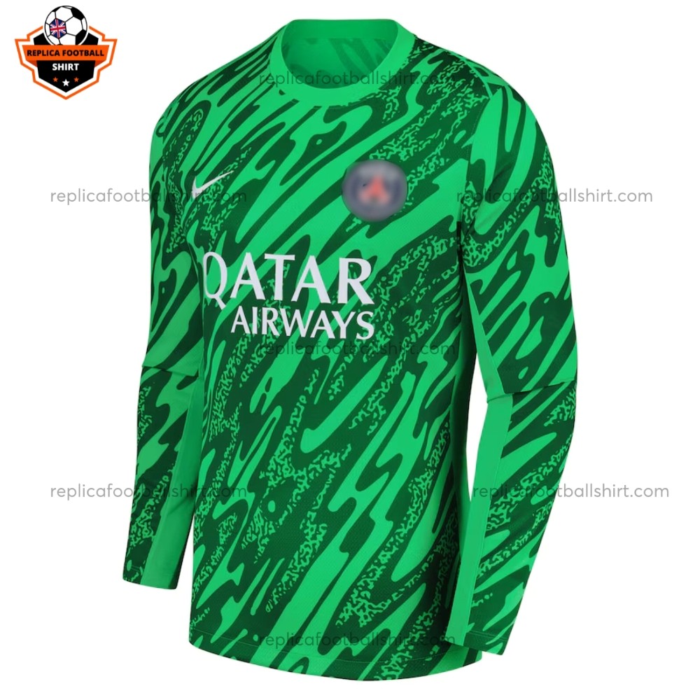 Paris Saint Germain Goalkeeper Men Replica Football Shirt 2024/25 DONNARUMMA 1 Printed Back View
