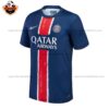 Paris Saint Germain Home Men Replica Football Shirt 2024/25 CHAMPIONS 25 Printed Front View
