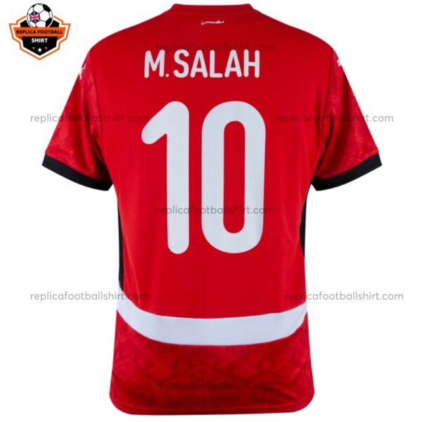 Egypt Home Men Replica Football Shirt 2025/26 M.SALAH 10 Printed Back View