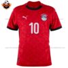 Egypt Home Men Replica Football Shirt 2025/26 M.SALAH 10 Printed Front View