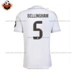 Real Madrid BELLINGHAM 5 Home Men Replica Football Shirt 2025/26