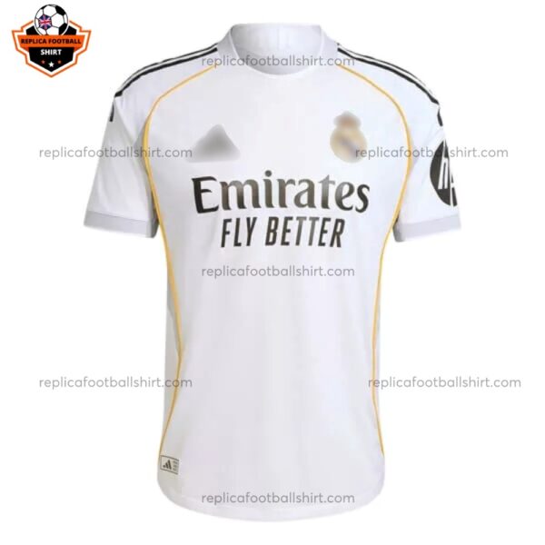 Real Madrid Home Men Replica Football Shirt 2025/26 Front View