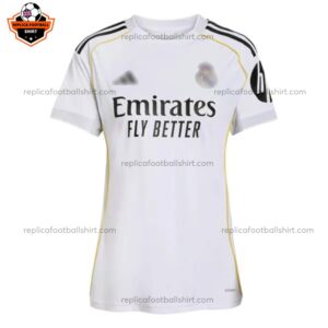 Real Madrid Home Women Replica Football Shirt 2025/26 Front View