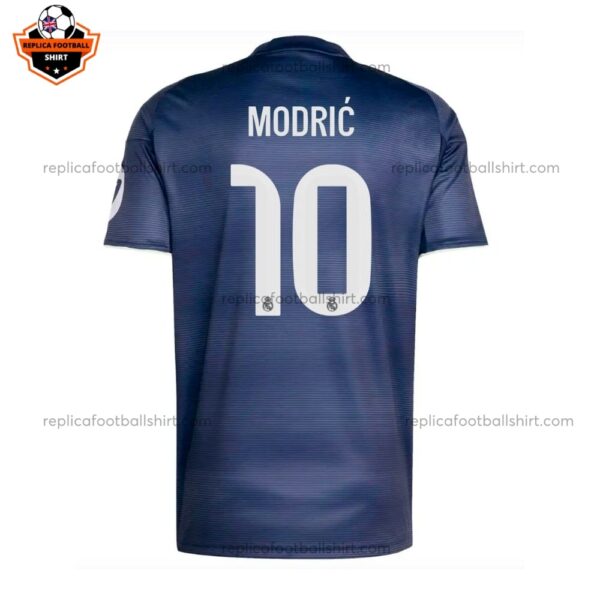 Real Madrid MODRIĆ 10 Away Men Replica Football Shirt 2025/26 Back View
