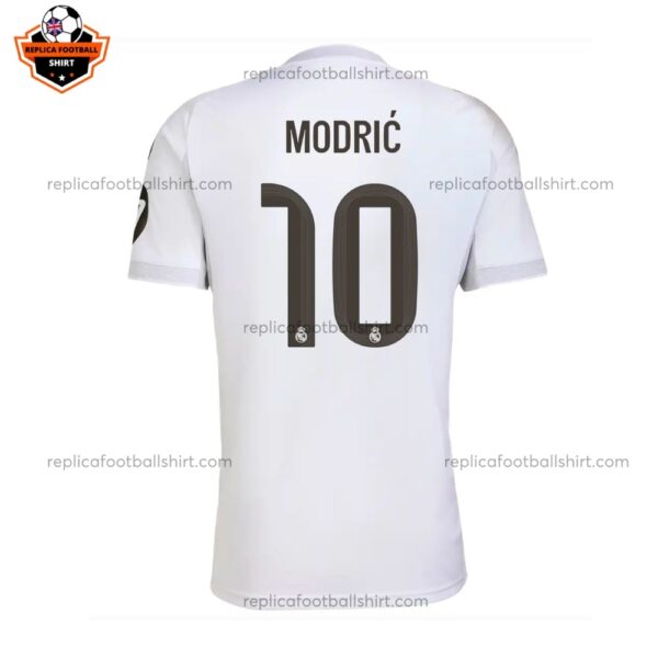 Real Madrid MODRIĆ 10 Home Men Replica Football Shirt 2025/26 Back View