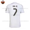 Real Madrid VINI JR. 7 Home Men Replica Football Shirt 2025/26 Back View