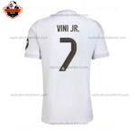 Real Madrid VINI JR. 7 Home Men Replica Football Shirt 2025/26