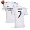 Real Madrid VINI JR. 7 Home Men Replica Football Shirt 2025/26 Full View