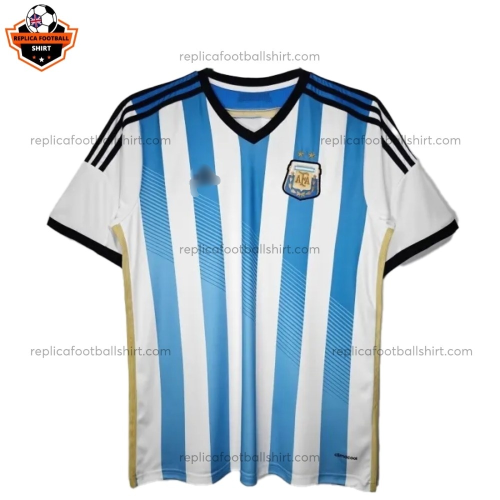 Retro Argentina Home Replica Football Shirt 2014/15 - front view