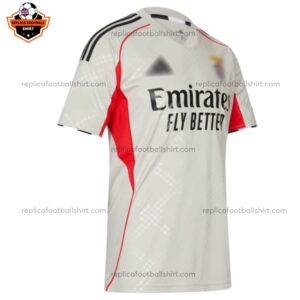 SL Benfica Away Men Replica Football Shirt 2025/26 Split Right Side View
