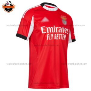 SL Benfica Home Men Replica Football Shirt 2025/26 Side View